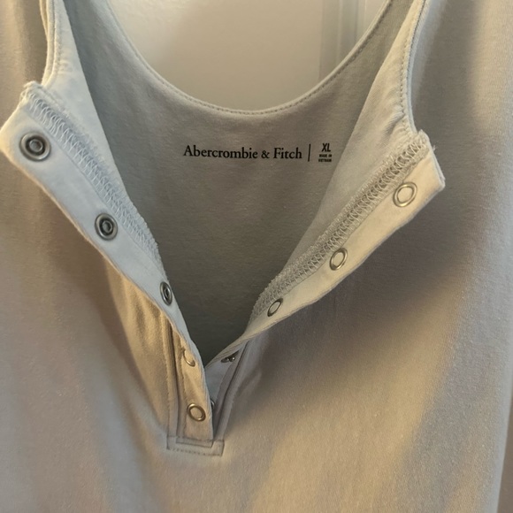 light blue Abercrombie and Fitch body suit - Picture 2 of 4